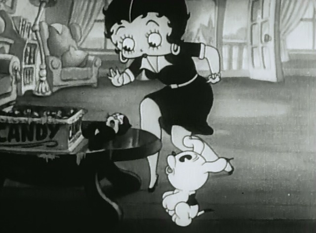 Happy You and Merry Me - Myron kitten sick with Betty Boop and Pudgy