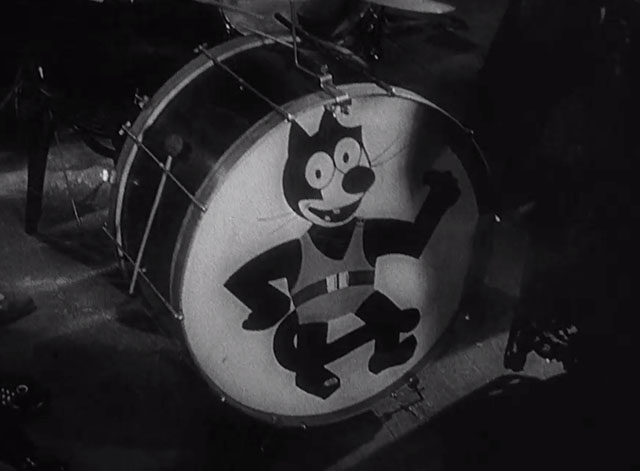 If I Had a Million - drum kit with Felix the cat