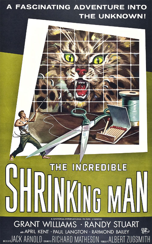 The Incredible Shrinking Man - movie poster