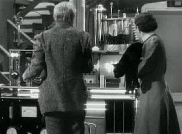 The Invisible Woman - black cat being held by Mrs. Jackson