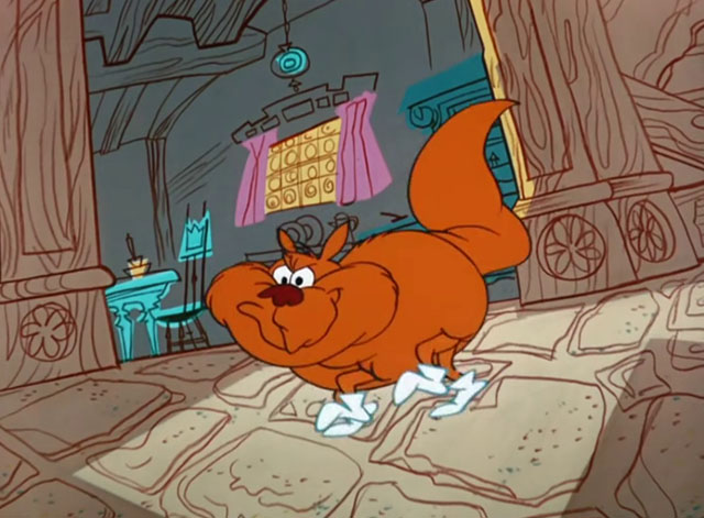 I Was a Teenage Thumb - orange cartoon cat wearing booties