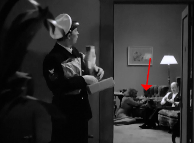 Johnny Doesn't Live Here Anymore - Simone Simon with tuxedo cat and Chester Clute