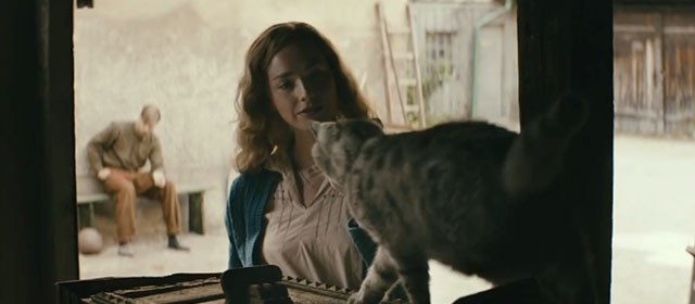 The Keeper - Margaret Freya with British shorthair cat Presley