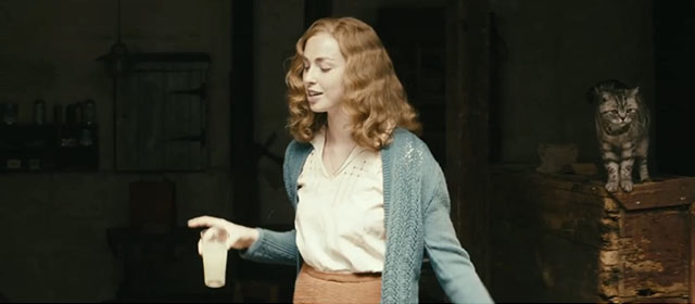 The Keeper - Margaret Freya Mavor with British shorthair cat Presley