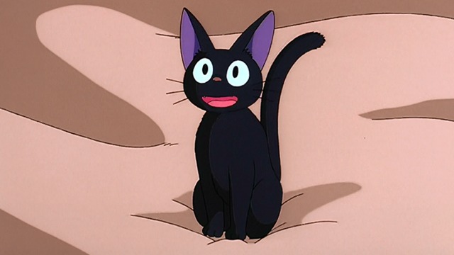 Kiki's Delivery Service - black cat Jiji