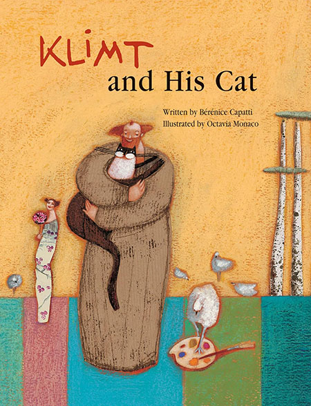 Klimt - cover of children's book Klimt and His Cat
