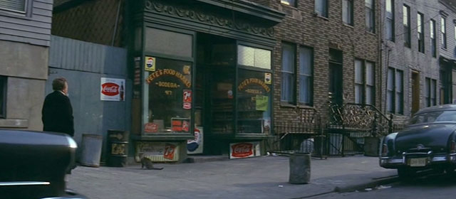 L’aine des Ferchaux - Magnet of Doom - brown tabby cat sitting in front of food market