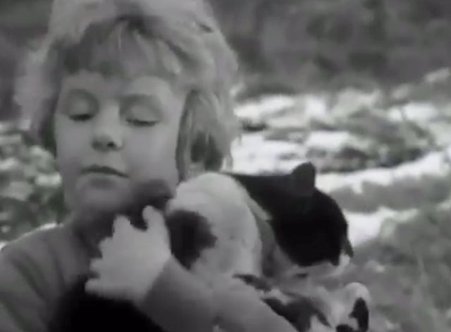 Life for Ruth - Ruth Lynn Taylor holding large tuxedo cat