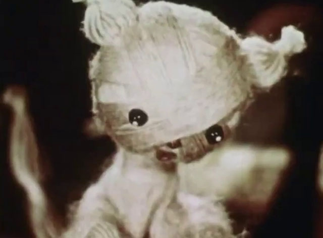 Little Kitten - twine cat puppet