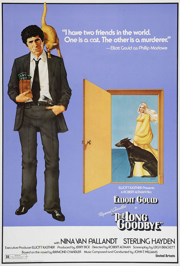 The Long Goodbye - Richard Amsel designed poster for movie