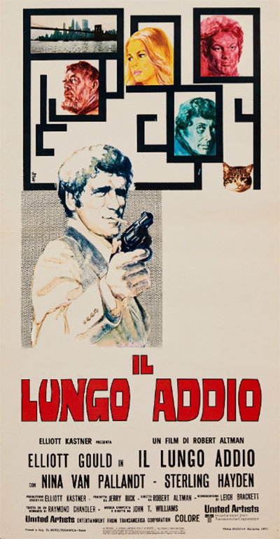 The Long Goodbye - Italian poster for Il Lungo Addio