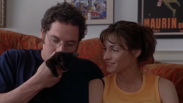 Love & Sex - Adam Jon Favreau and Kate Famke Janssen with black kitten