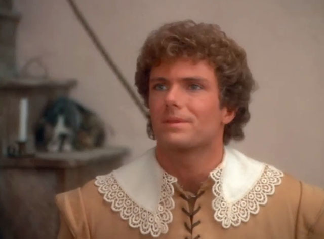 Love at Stake - Miles Patrick Cassidy with cats on stairs behind