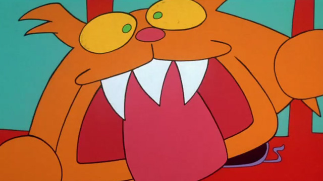 Madhouse - orange animated cat from opening credits