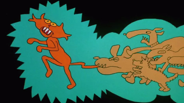 Madhouse - orange animated cat from opening credits
