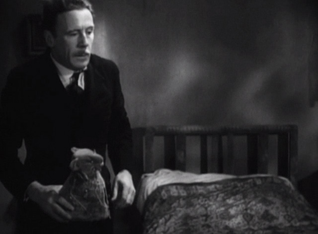 The Man Who Could Work Miracles - George Fotheringay Roland Young with kitten pin cushion