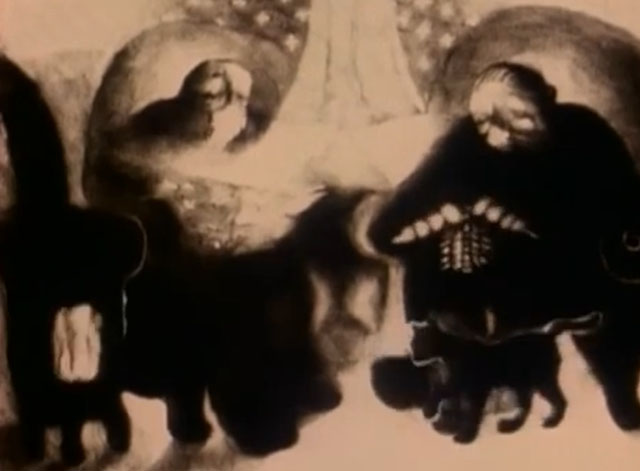 The Metamorphosis of Mr. Samsa - black cat with parents