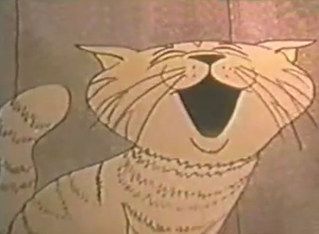 The Most Important Person - I'm Lonely - cartoon tabby cat meowing