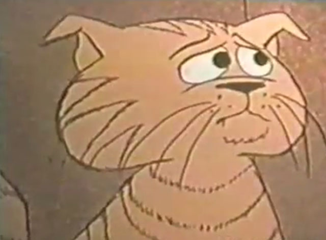 The Most Important Person - I'm Lonely - cartoon tabby cat looking sad