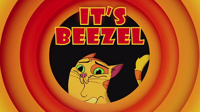 Movie 43 - cartoon opening of It's Beezel segement