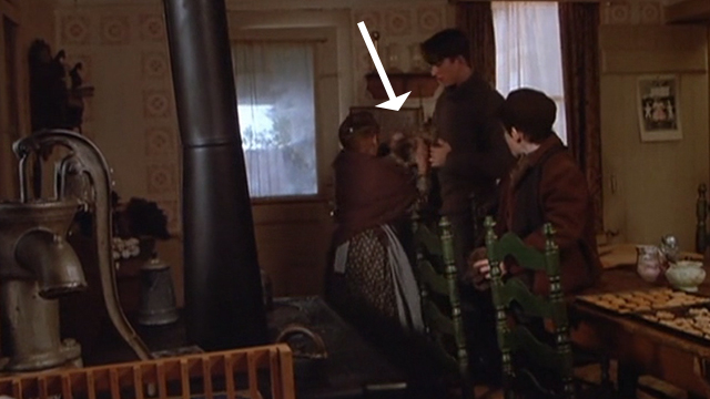 Mrs. Soffel - old woman pulls Maine Coon tabby cat from Jack Matthew Modine