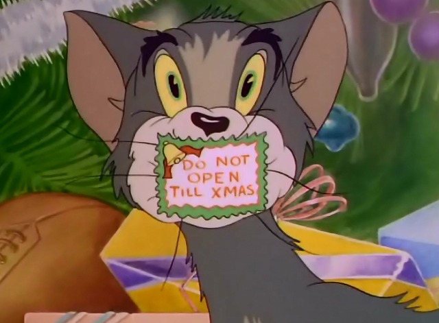 Tom and Jerry - The Night Before Christmas - cat do not open till xmas