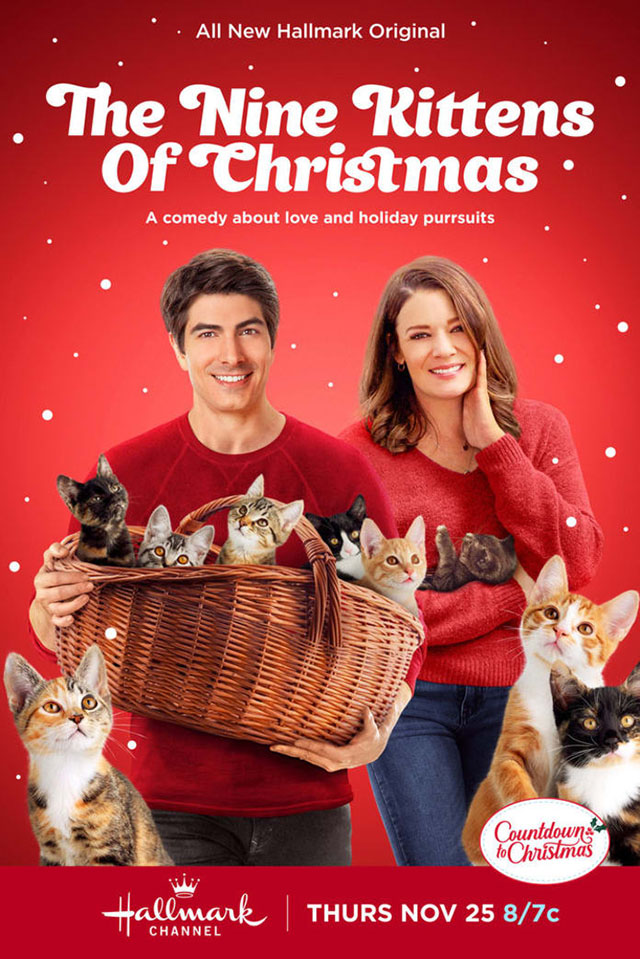 The Nine Kittens of Christmas - movie poster for The Nine Kittens of Christmas