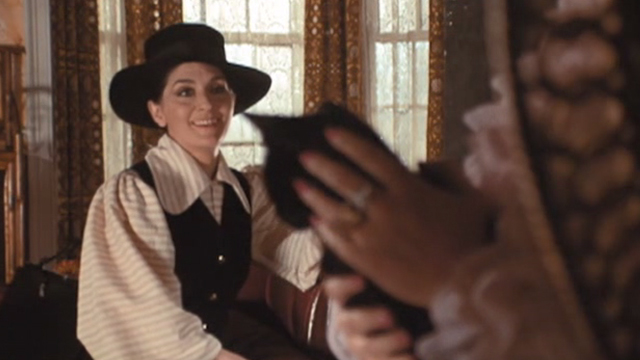 Nothing but the Night - Joan Foster Georgia Brown with black cat in foreground