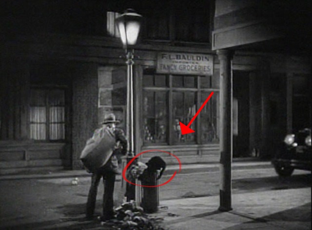 Our Relations - black cat on garbage can