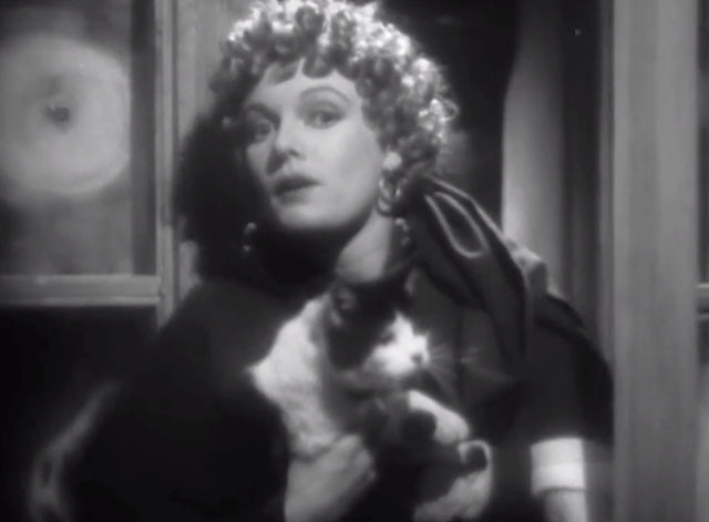 Peg of Old Drury - Peg Anna Neagle carrying black and white cat