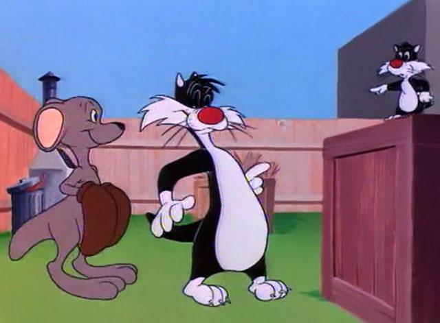 Pop 'im Pop - Hippety Hopper, Sylvester cat and Sylvester Jr.