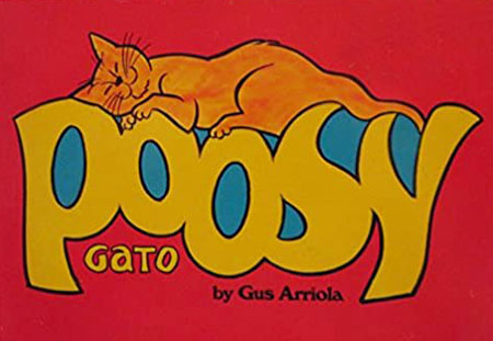 Poosy Gato book cover by Gus Arriola