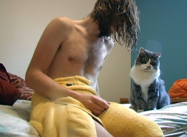 Ramblin' Freak - Cat next to Parker Smith with wet hair