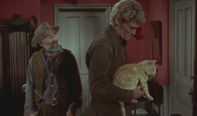 Ride Beyond Vengeance Chuck Connors and cat
