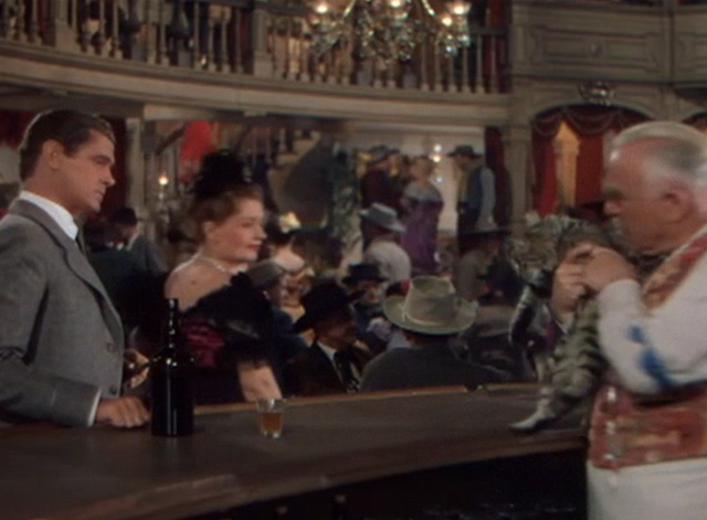 San Antonio - bartender Harry Seymour removing Maine Coon cat from bar with Stuart Paul Kelly