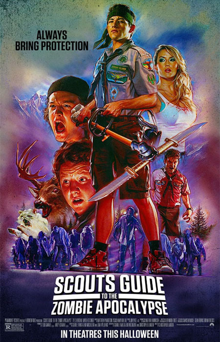 Scouts Guide to the Zombie Apolcalypse - movie poster
