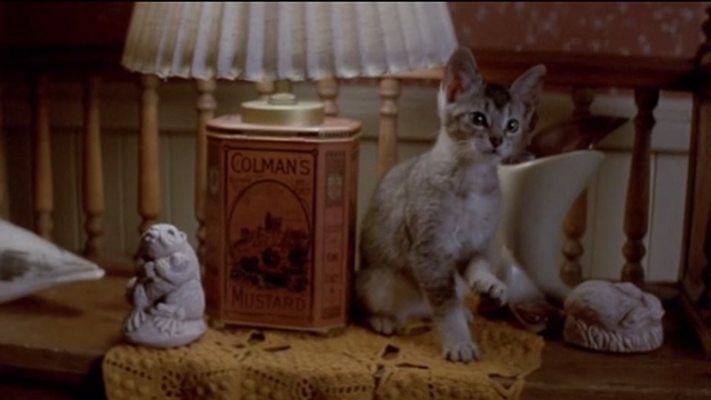Short Circuit - cute kitten by lamp