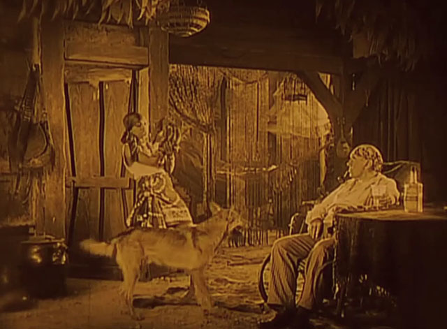 Siren of the Tropics - Papitou Josephine Baker and dog Bamoula bringing soaked tabby cat into home with father Adolphe Candé