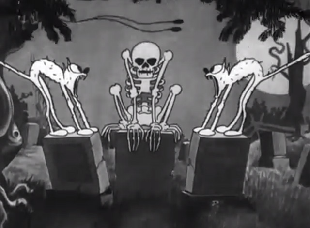 The Skeleton Dance (1929) - Cinema Cats