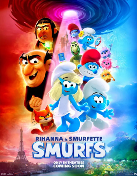 Smurfs - movie poster