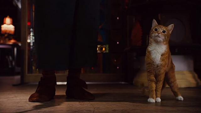 The Smurfs movie - Azrael cat beside Gargamel