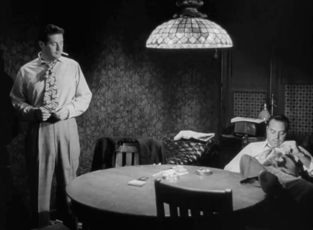 Southside 1-1000 - Studs Mickey Simpson playing with tabby cat with Riggs Don DeFore