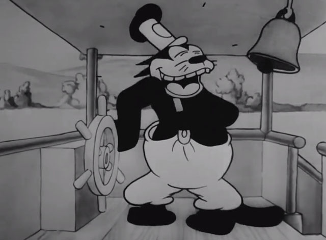Steamboat Willie - Captain Pete cat laughing