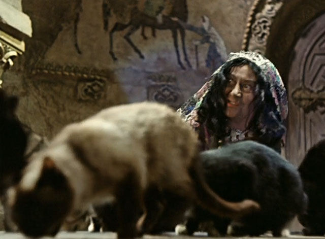 Die Geschichte vom kleinen Muck - The Story of Little Mook - Ahavzi Trude Hesterberg with numerous cats