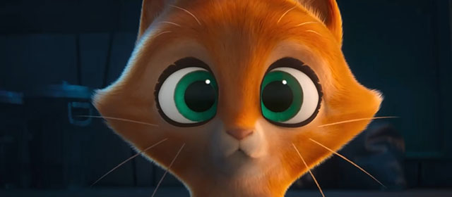 DC League of Super-Pets - cartoon Somali kitten Whiskers