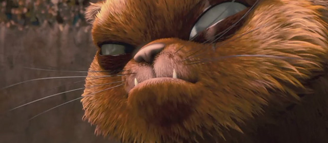 The Tale of Despereaux - mangy orange cat close up