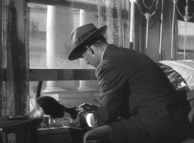 This Gun for Hire - Raven pours tuxedo kitten some milk in saucer on windowsill