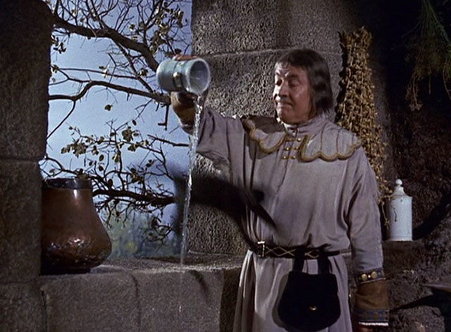 The Three Worlds of Gulliver - Makovan Charles Lloyd Pack at window with black cat flying in