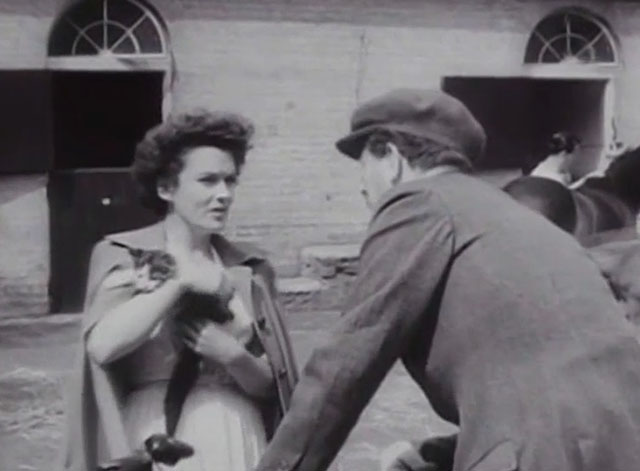 To Have and to Hold - June Avis Scott holding tabby and white kitten with Robert Harry Fine