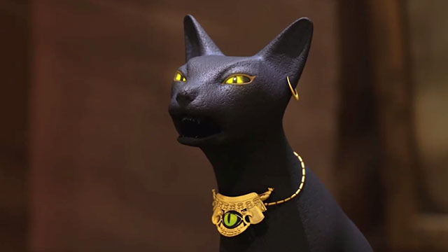 Treasure Buddies - Egyptian cat statue coming to life